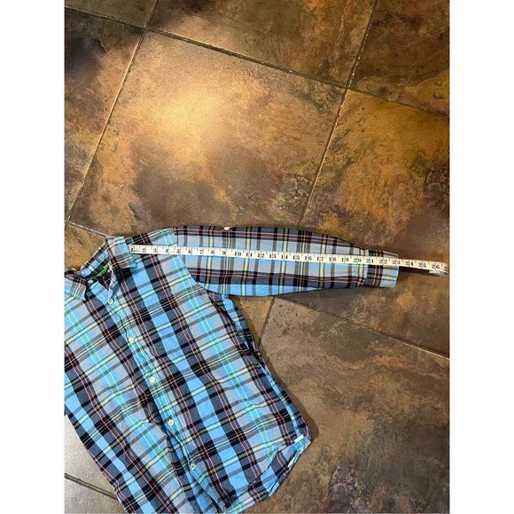 Boy’s Plaid Long Sleeve Button Up Bundle Large - Picture 9 of 14